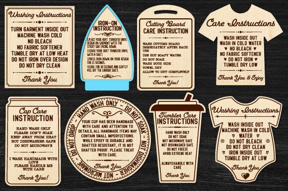 Care Instructions Laser Cut Bundle: A Comprehensive Guide for Efficient Design and Production