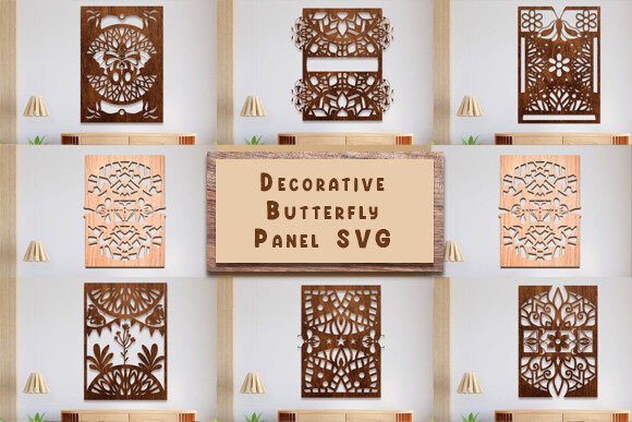 Decorative Laser Cut Panel SVG Bundle for Creative and Professional Workflows