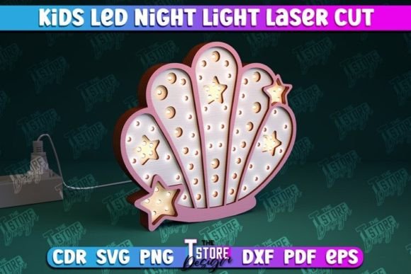 Kids Led Night Light Shell Design CNC: A Creative and Practical Solution for Modern Makers