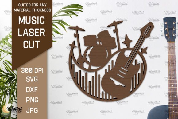 Laser Cut Wooden Music Wall Decor: A Creative Solution for Modern Spaces