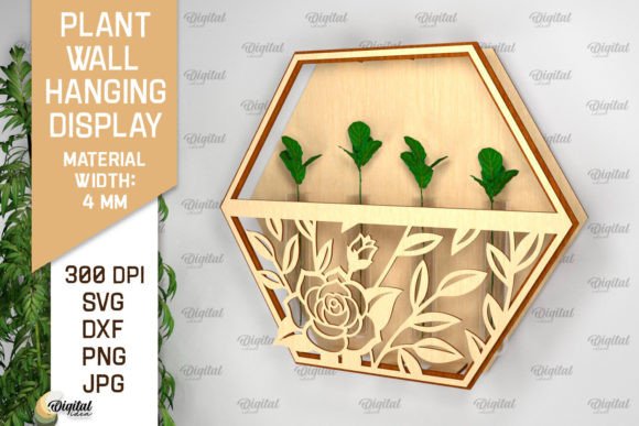 Plant Wall Hanging Display Laser Cut: A Creative Solution for Modern Spaces